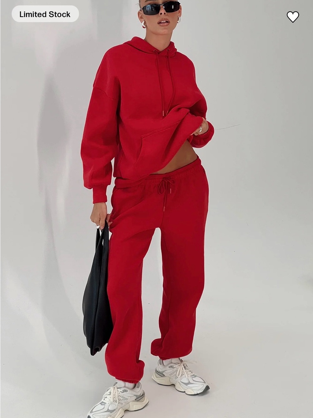 Princess Polly One Dream Fleece Red Sweat Set – Sizes 0/2